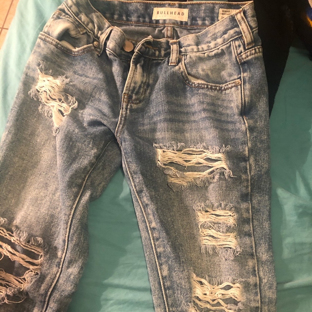 ripped jeans